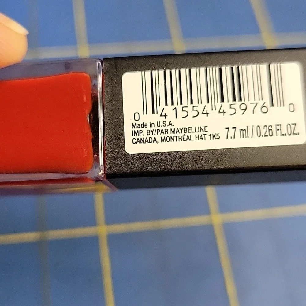 Maybelline Vivid Matte Liquid Lipstick -Rebel Red 7.7ml New